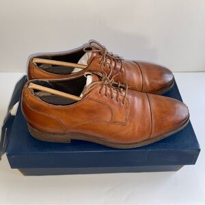 Cole Haan Men Brown Grand Oxford Dress Shoes Size 9
